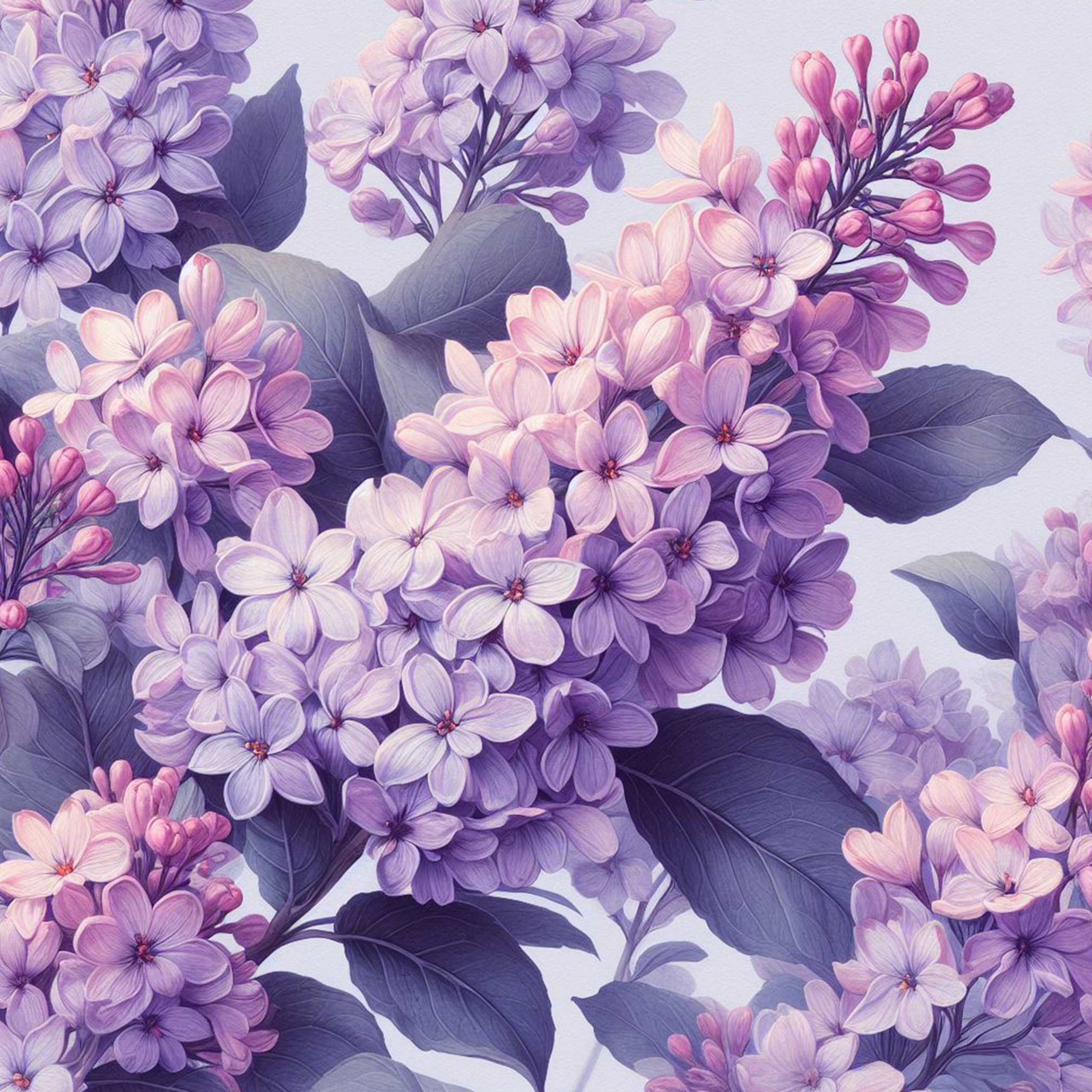 Fondo lila de flores de lavanda